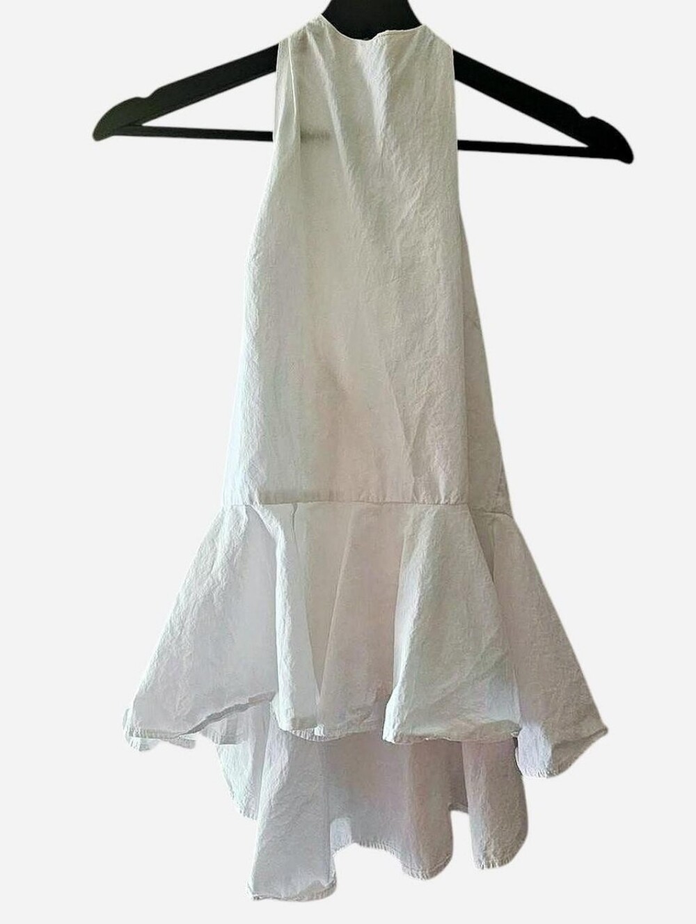 Free People Frilly Ruffle Tunic Halter Top